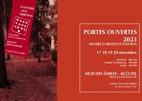 95 artistes d'Anvers Aux Abbesses ouvrent les portes de leurs ateliers autour de Montmartre. Du 17 au 20 novembre 2023 à Paris18. Paris.  18H00
